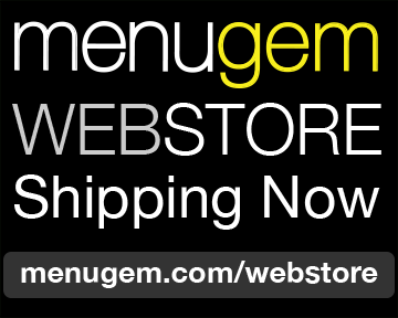 Order from The MenuGem Web Store!