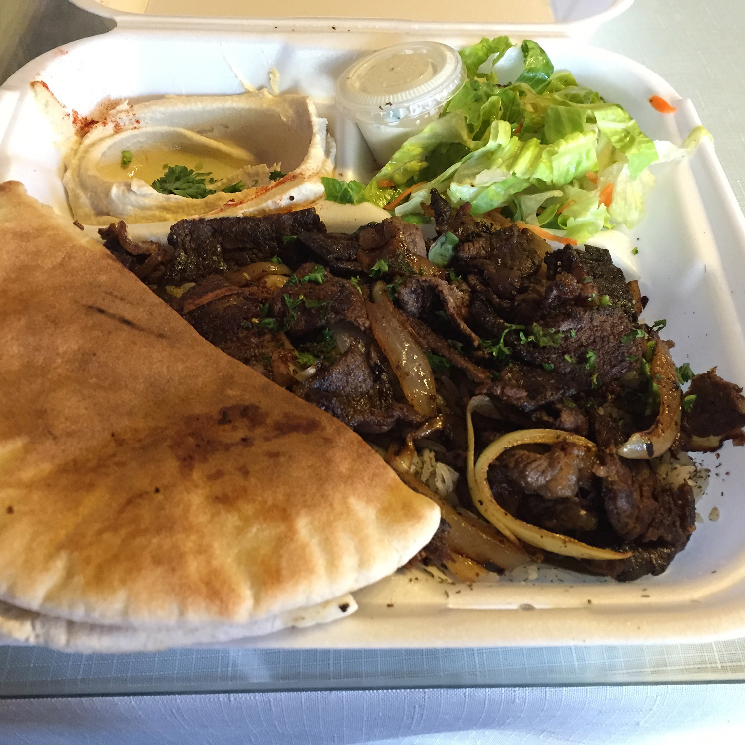 Beef Shawarma Plate