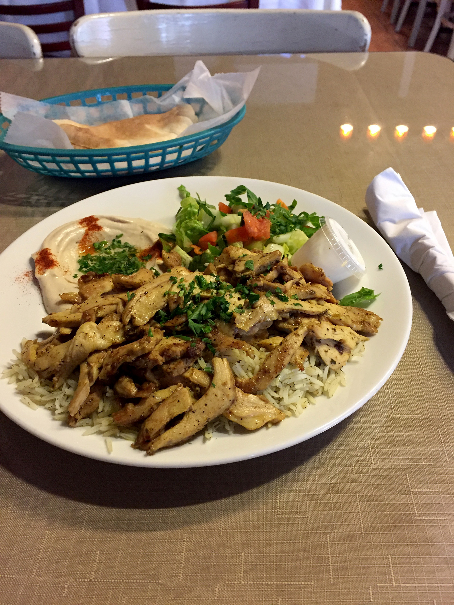 Chicken Shawarma Plate