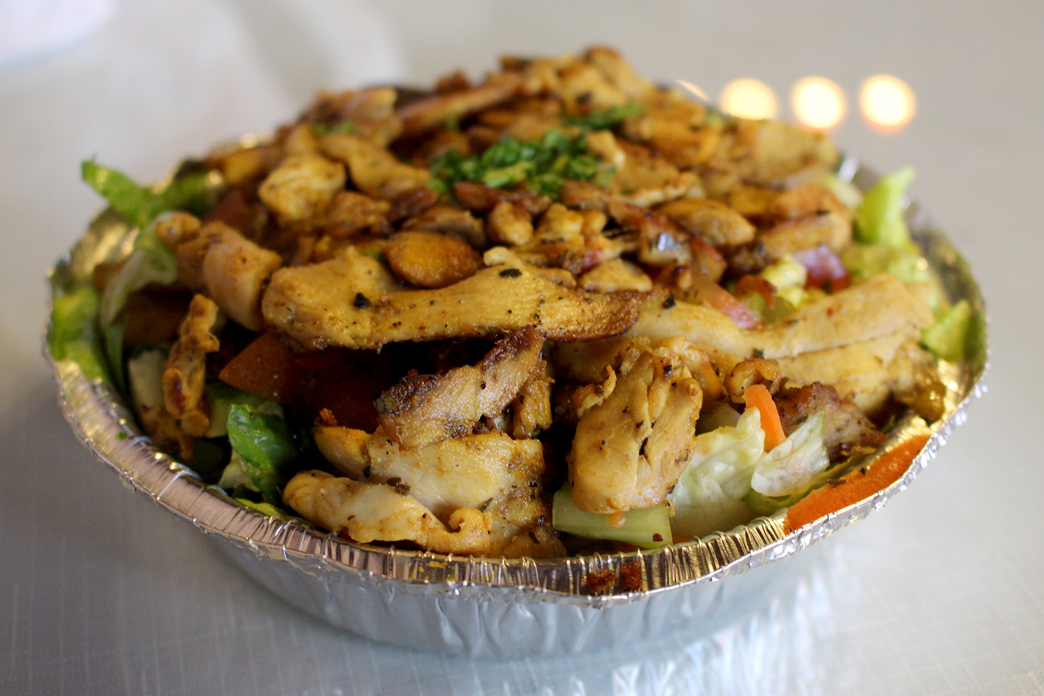  Green Salad with Chicken