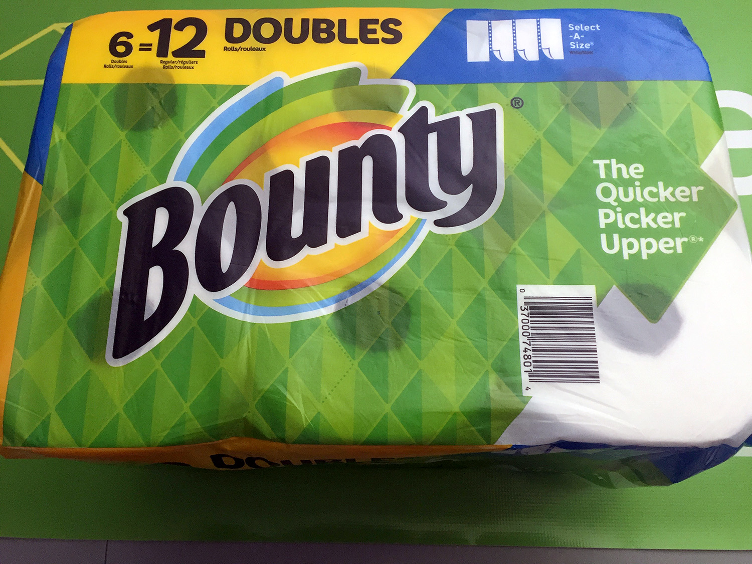 Bounty Paper Towels 6-Pack with Select-a-Size