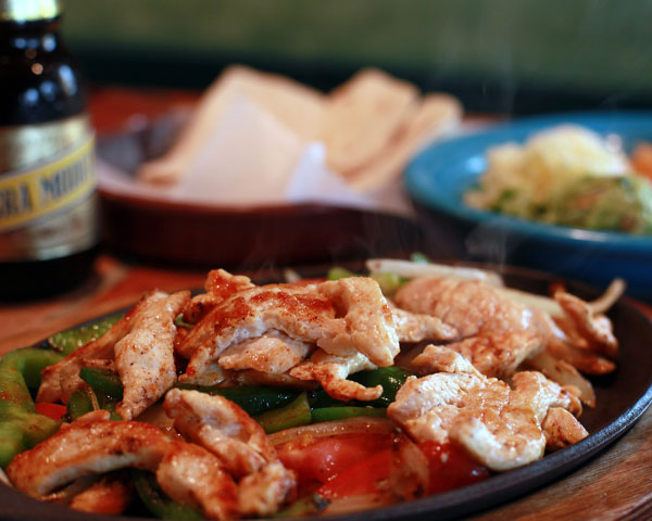 Fajitas de Pollo