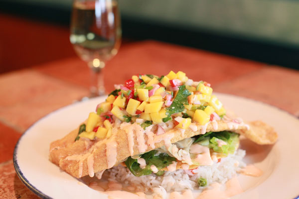 Fish Tostada