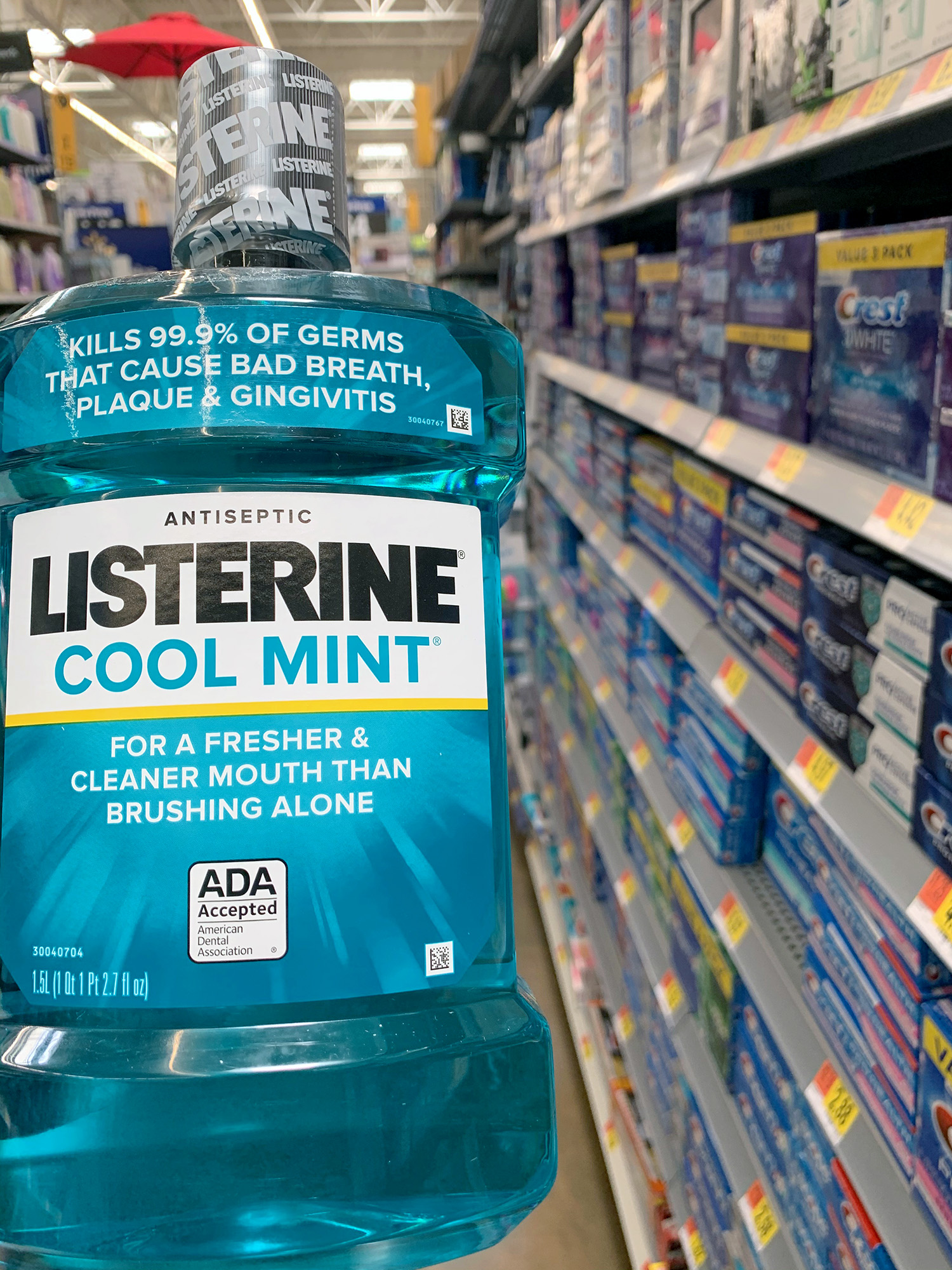 Listerine Antiseptic Cool Mint 1.5L