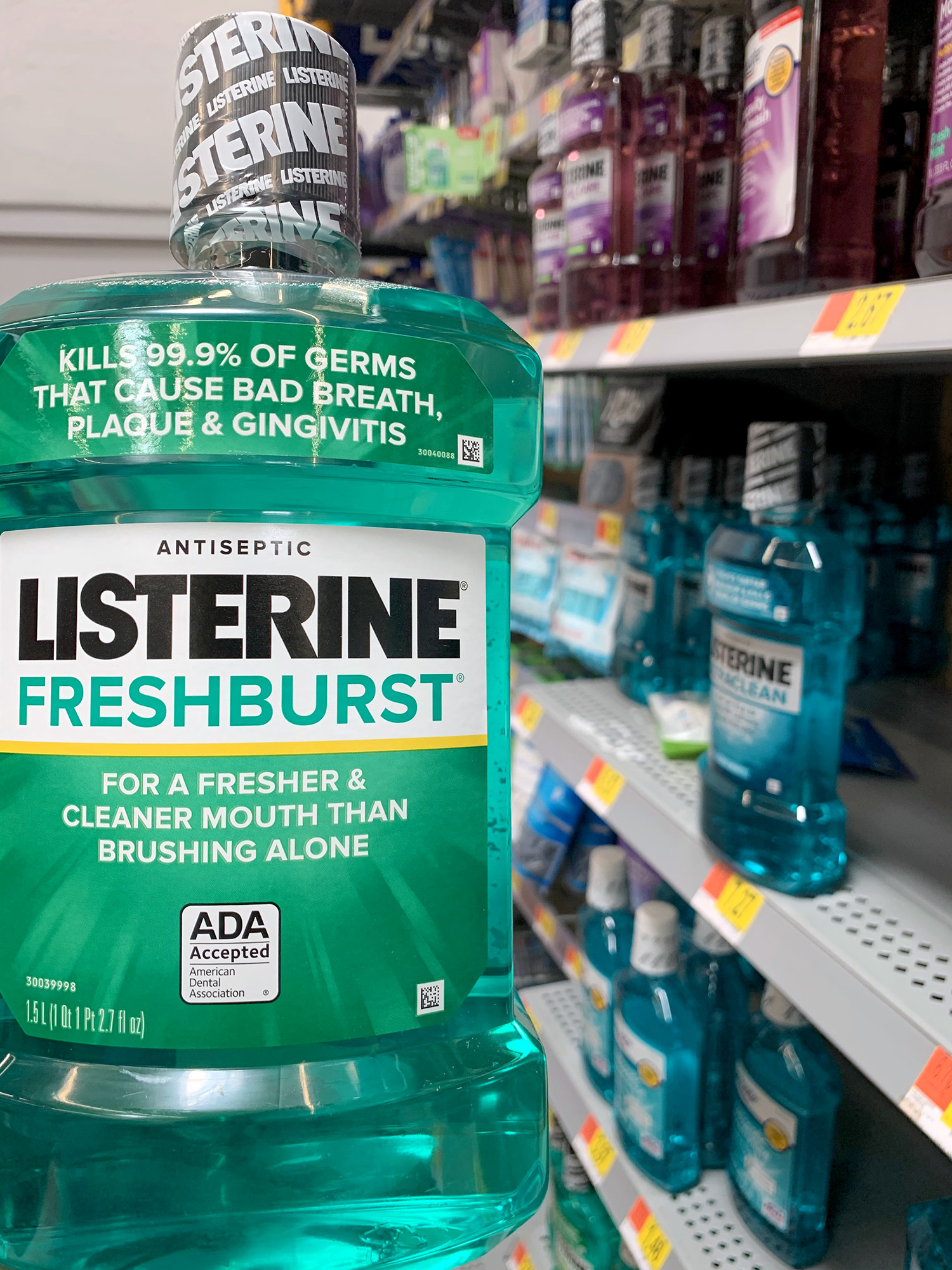 Listerine Antiseptic Freshburst 1.5L