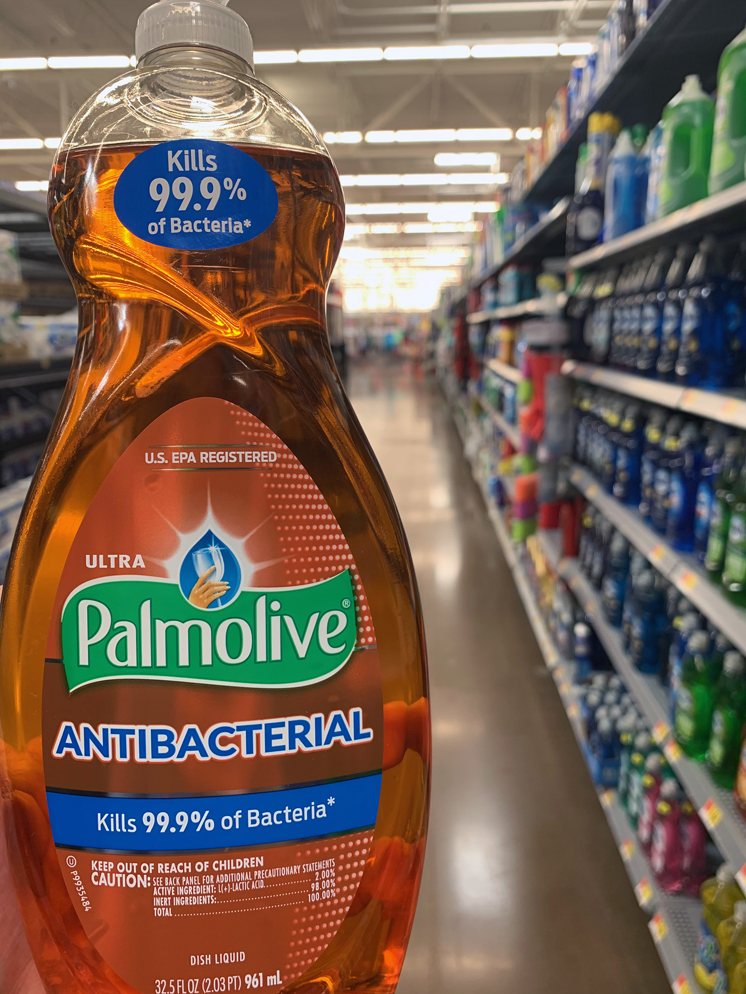 Palmolive Ultra Antibacterial Liquid Dish Soap 32.5 Fl Oz