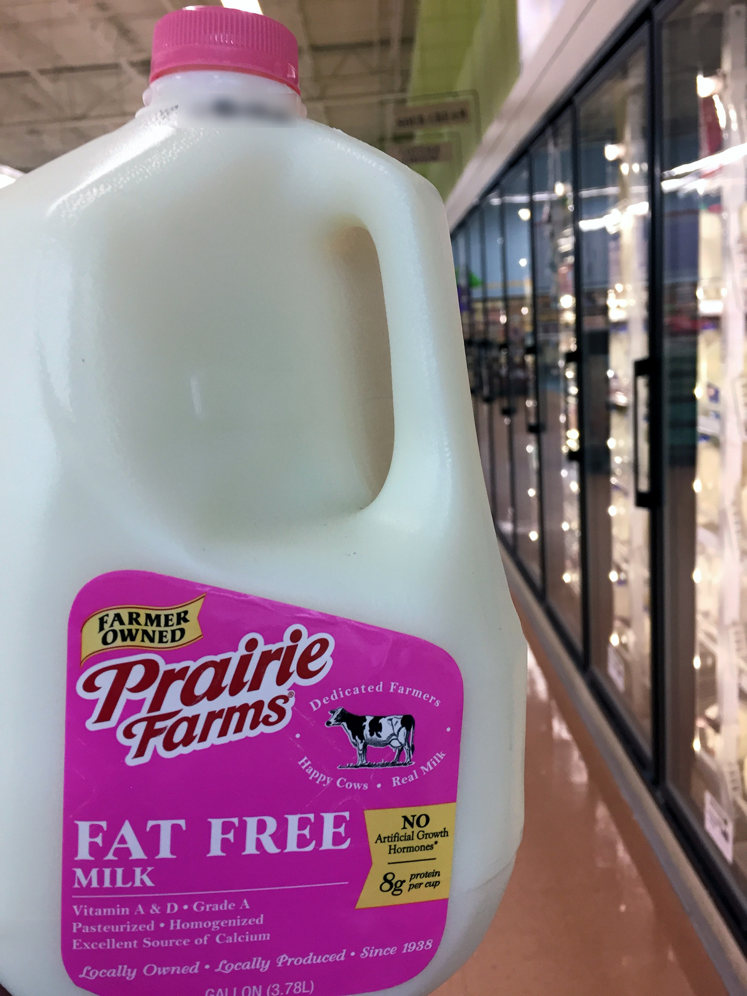 Prairie Farms Fat Free Milk - 1 Gallon