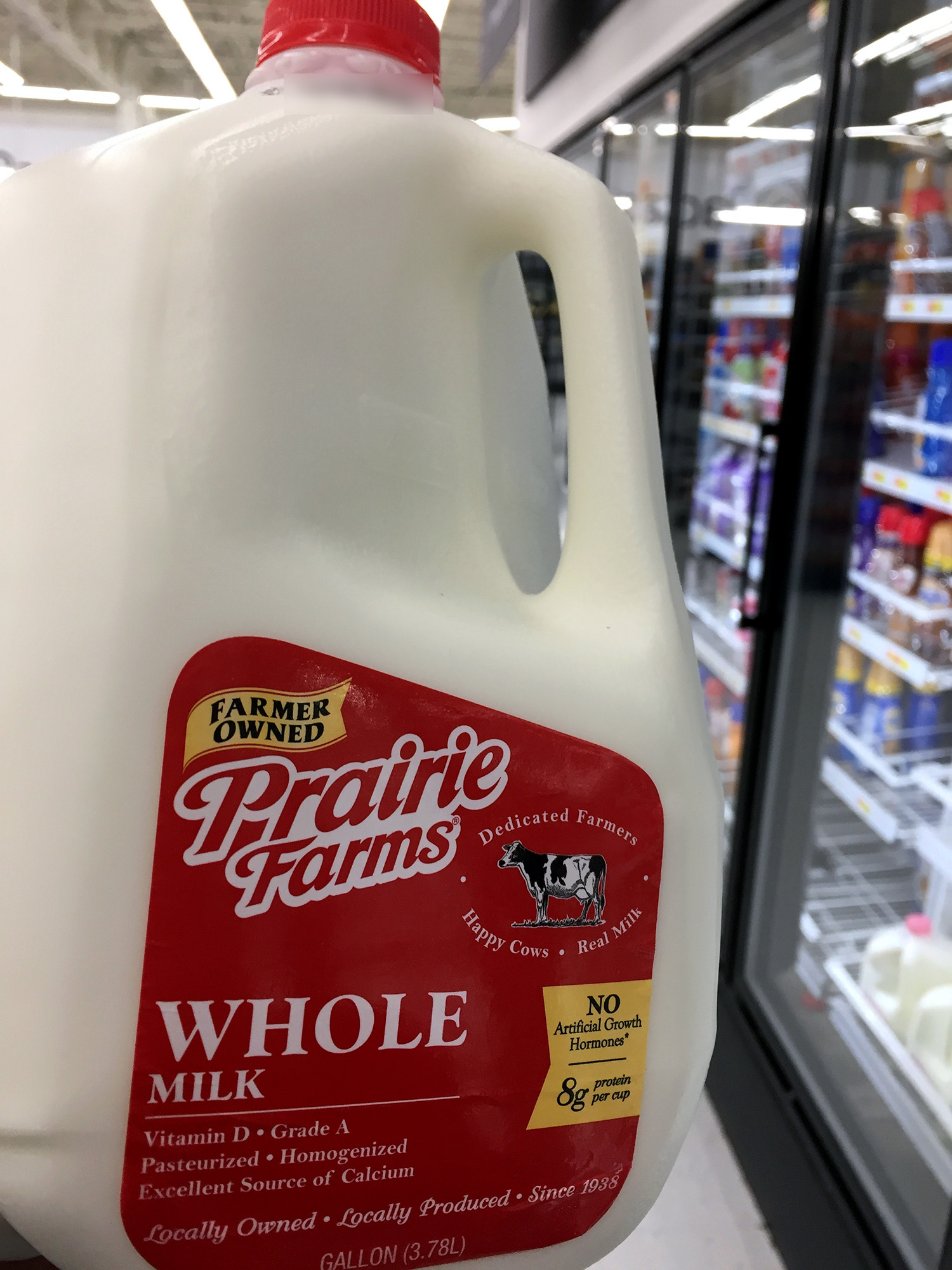 Prairie Farms Whole Milk - 1 Gallon