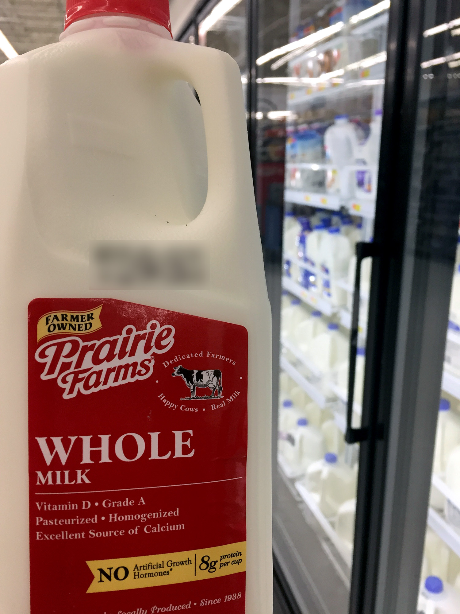 Prairie Farms Whole Milk - Half Gallon