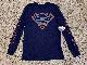 Mens Superman Logo Long Sleeve Shirt New With Tags Size M