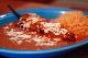 Chile Relleno, rice and beans