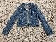 DKNY Womens Denim Jean Jacket Size L