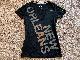 Nike NFL Team Apparel Womens New Orleans Saints V-Neck Shirt Sz L