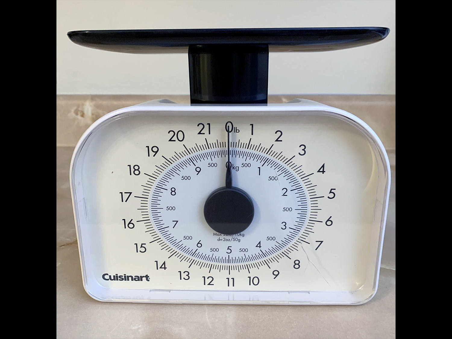Cuisinart 22 Pound / 10Kg Kitchen Scale NO Top Tray, Working