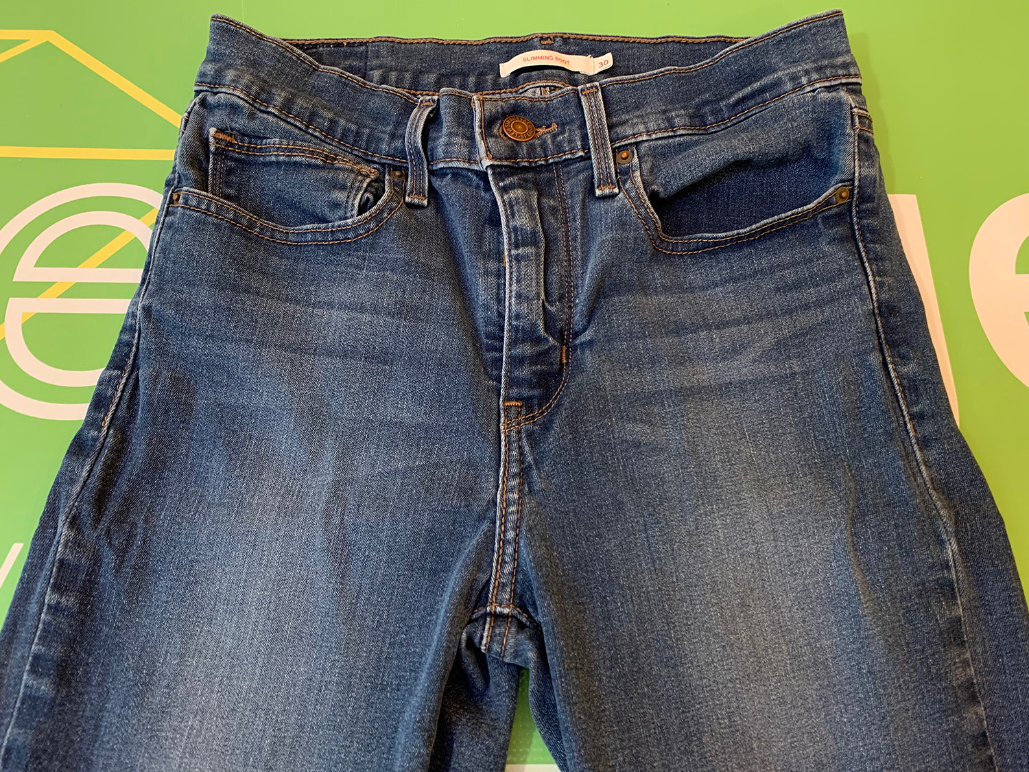 Levis Womens Slimming Boot Jeans Size 30 at The MenuGem Web Store