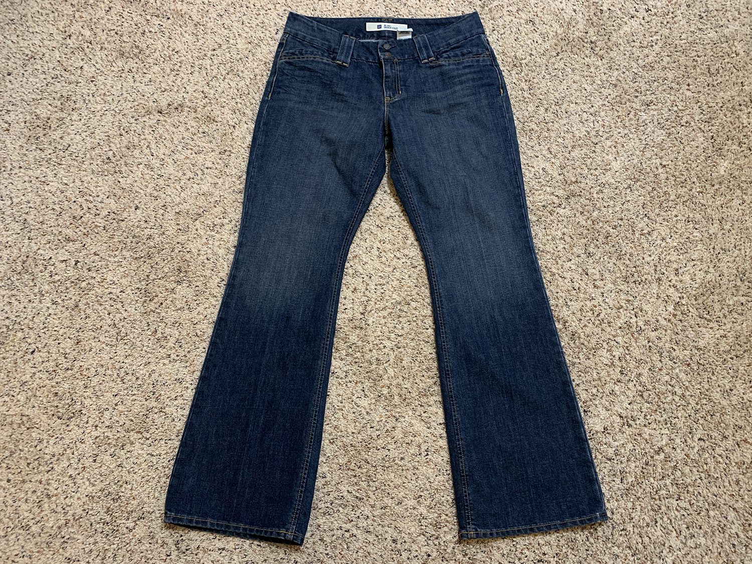 Gap Womens Curvy Boot Cut Jeans Size 12 Regular at The MenuGem Web Store