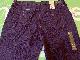 Levis Womens 505 Straight Purple Jeans Size 12M