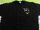 MenuGem Mens T-shirt Black with Yellow Diamond XLarge