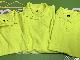 Lot of 3 Gildan Womens DryBlend Polo Fluorescent Yellow 1 M 2 2XL